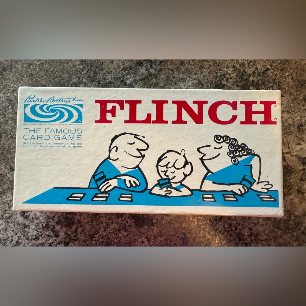 Flinch card game by Parker Brothers from 1963
